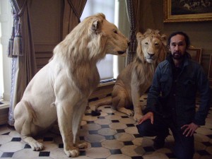 Kenji T with Lion